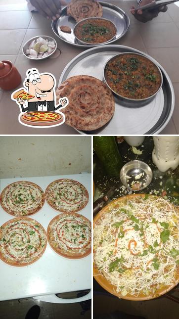 Pick pizza at Pathik Hotel (Dal bati)