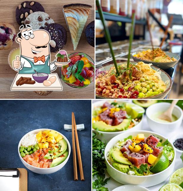 Planet Bowl Pokebowl Lausanne serve un'ampia selezione di dolci