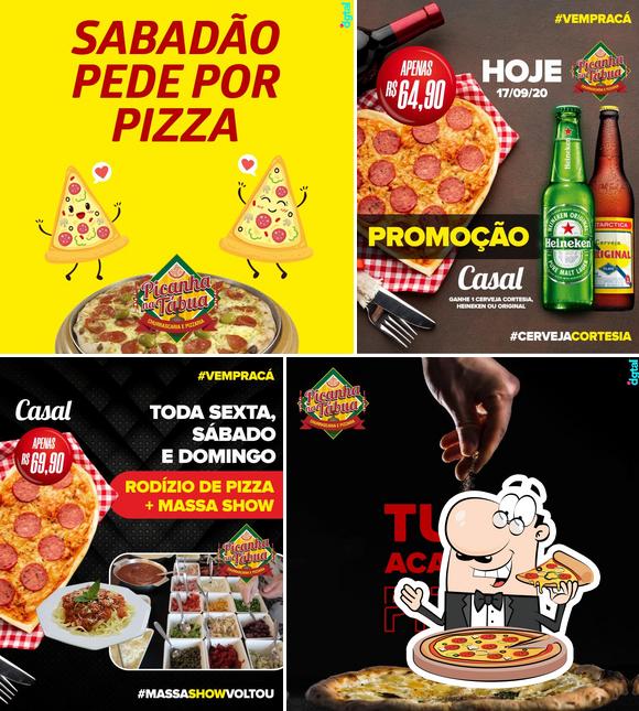 Experimente pizza no Picanha na Tábua