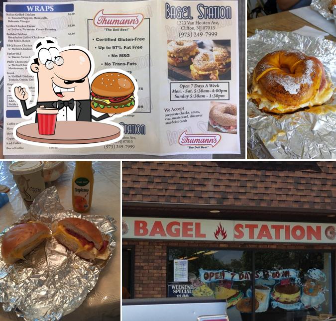 Bagel Station, 1223 Van Houten Ave in Clifton Restaurant menu and reviews