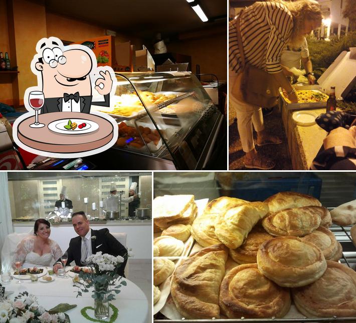 Platti al Pizzeria Colosseo Di Mola Giovanna