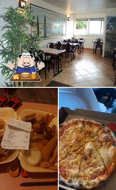 Parmi les différentes choses de la nourriture et la intérieur, une personne peut trouver sur Subito Pizza livraison italien