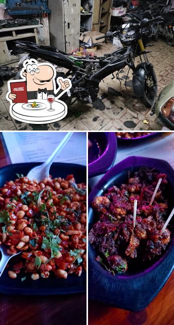 The image of food and exterior at PITSTOP 55 RESTOBAR