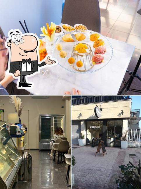 La immagine di interni e cibo da Bar Pasticceria Terrevoli