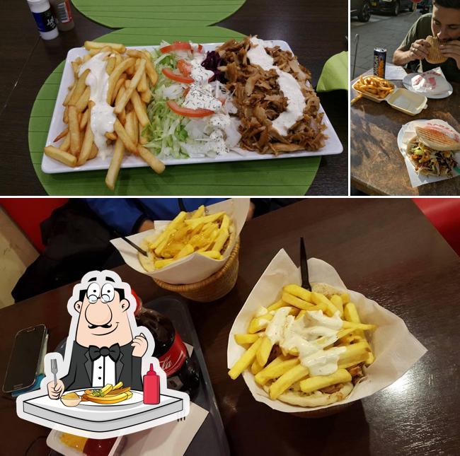 Order chips at LUX Kebab Sàrl