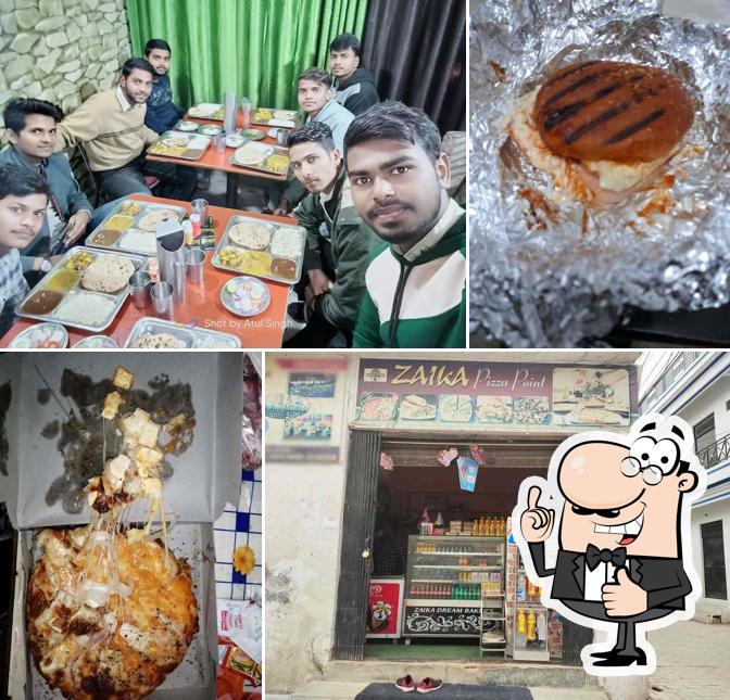 Look at the pic of Zaika Pizza Point