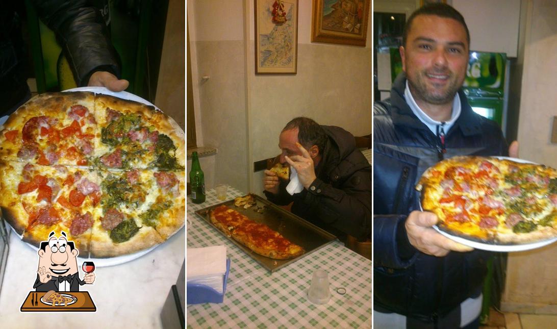 A Pizzeria O'Scugnizzo Di Apuzzo Cosimo, puoi prenderti una bella pizza