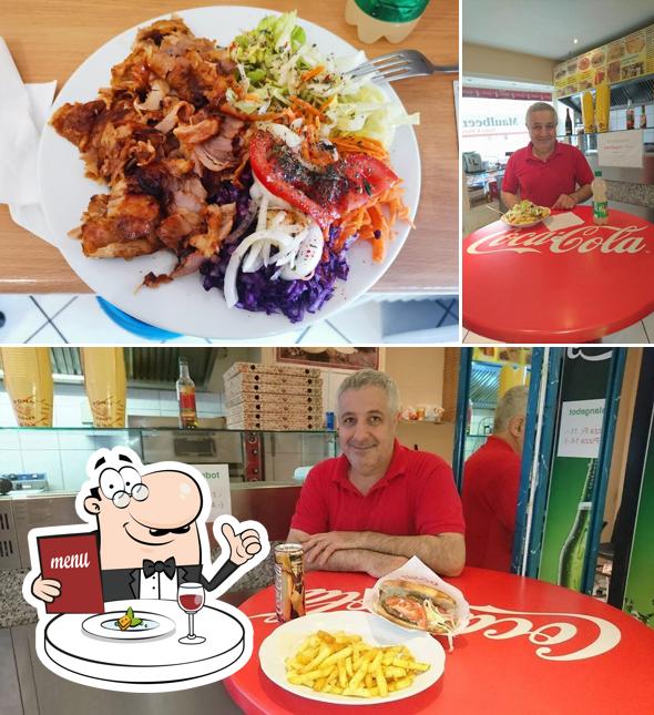 Maulbeer Döner & Pizza si caratterizza per la cibo e tavolo da pranzo