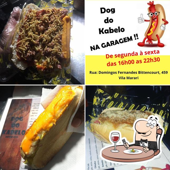 Platos en Hot-dog Do Kabelo