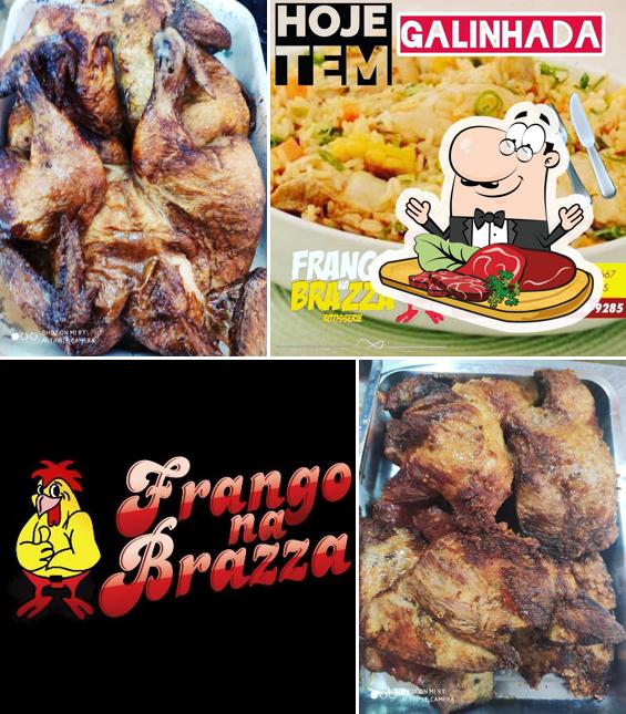 Experimente refeições de carne no Frango na Brazza