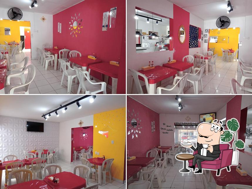O interior do Kitempero Bom