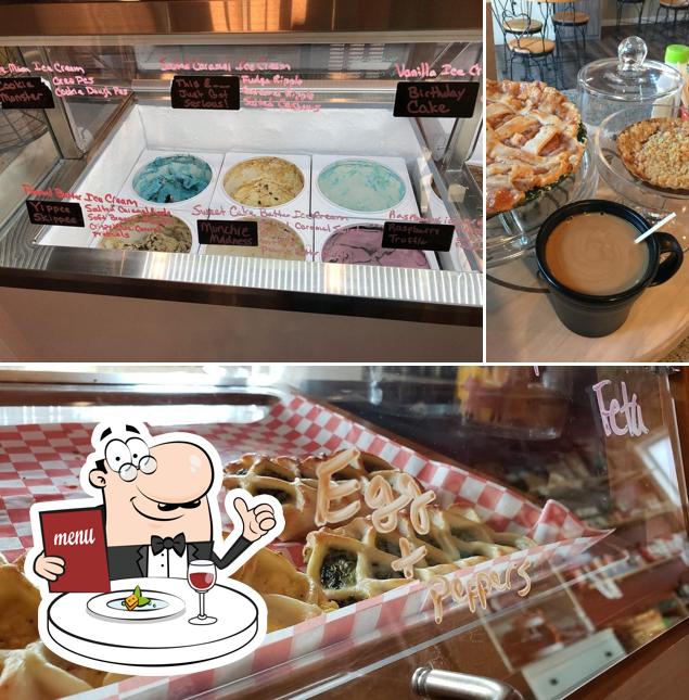 Therapy Ice Cream and Coffee Bar in Akron Restaurant menu and reviews