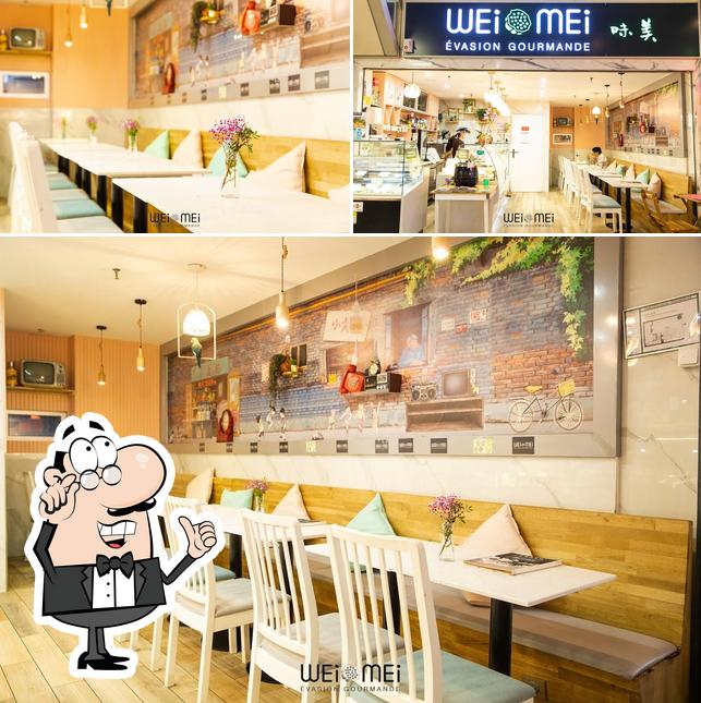 L'intérieur de Wei Mei - Évasion gourmande