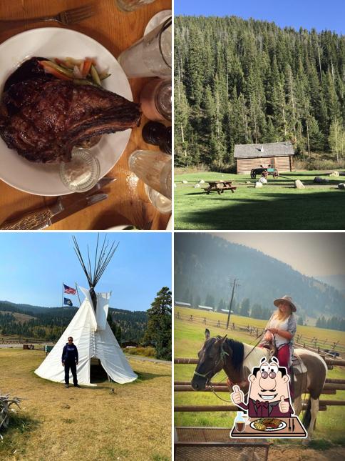 Try out meat meals at 320 Guest Ranch