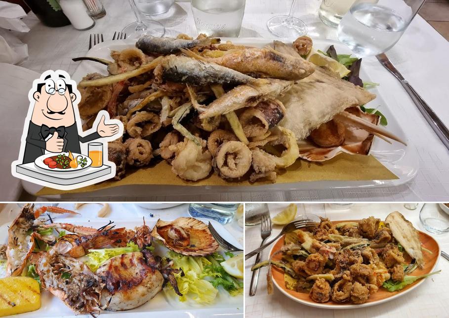 Cibo al Trattoria Al Capitello