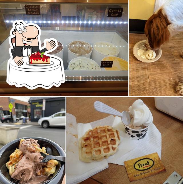 Treat Ice Cream and Liege Waffles in Pittsburgh Restaurant reviews
