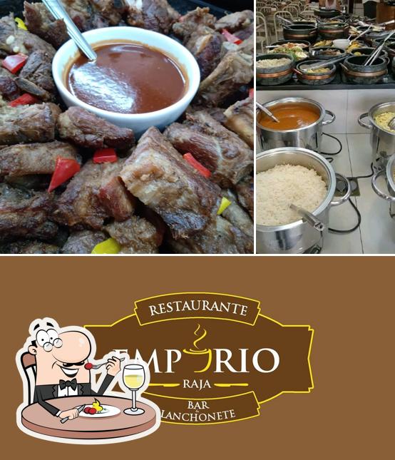 Platos en Empório Raja