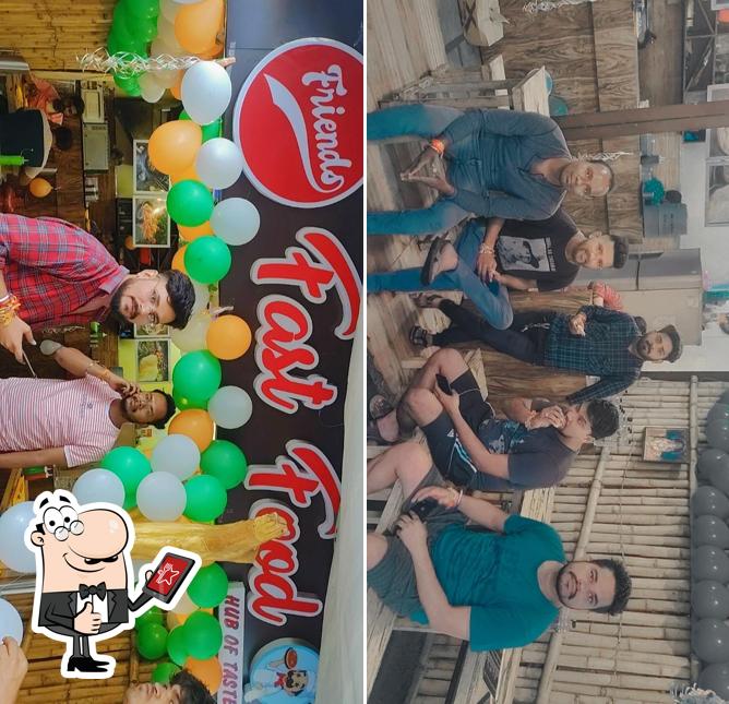Here's a picture of Friends Fast Food& sharmaji cafe