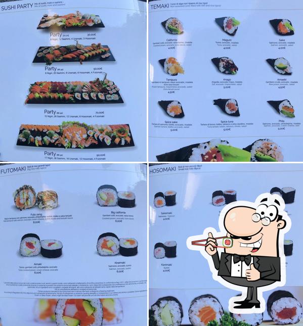 Prova le diverse opzioni di sushi