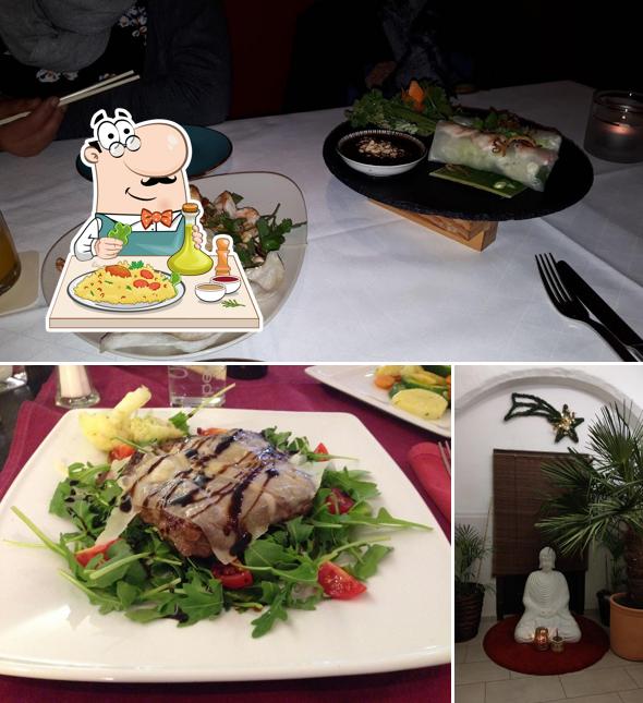 Estas son las imágenes que hay de comida y boda en Mai Lin