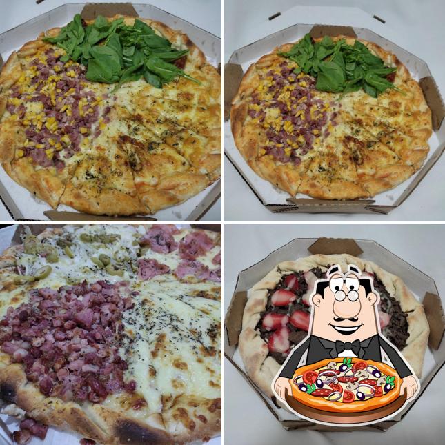 Consiga diferentes estilos de pizza