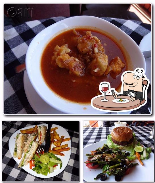 Food at Full On Cafe Restaurant