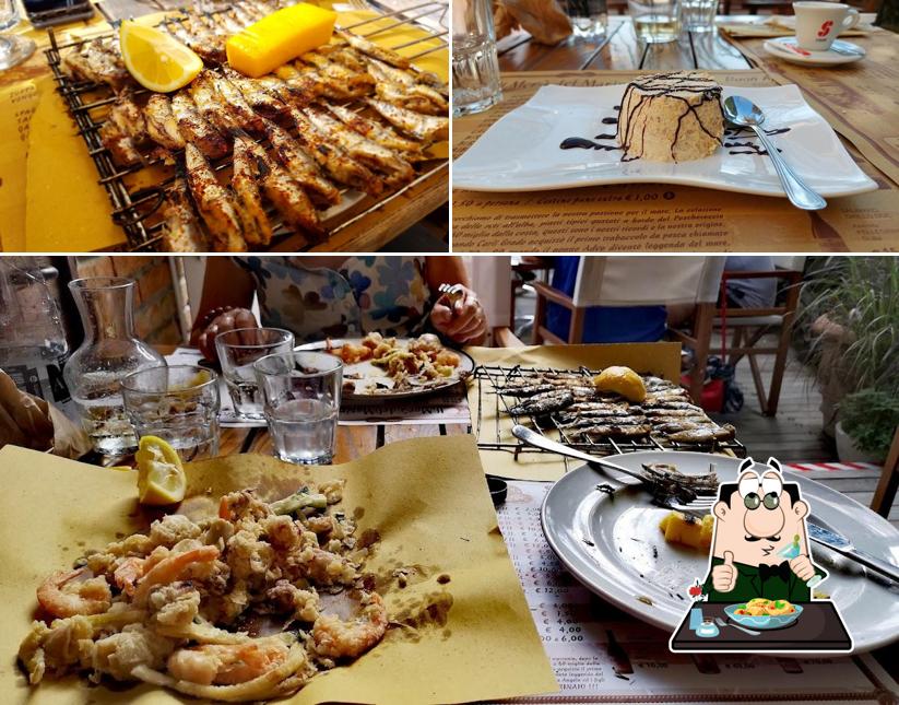 Platti al Osteria Il Gran Fritto del Marinaio