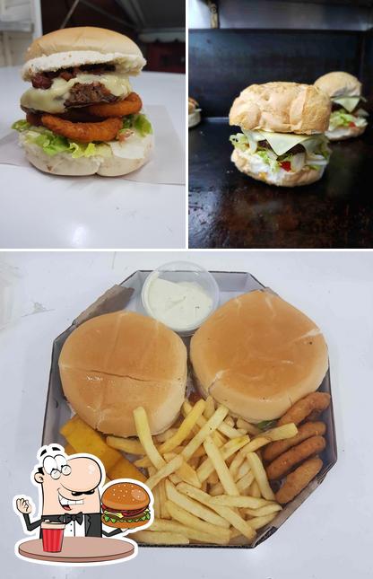 Papa-Gula Hamburguer Com Fritas