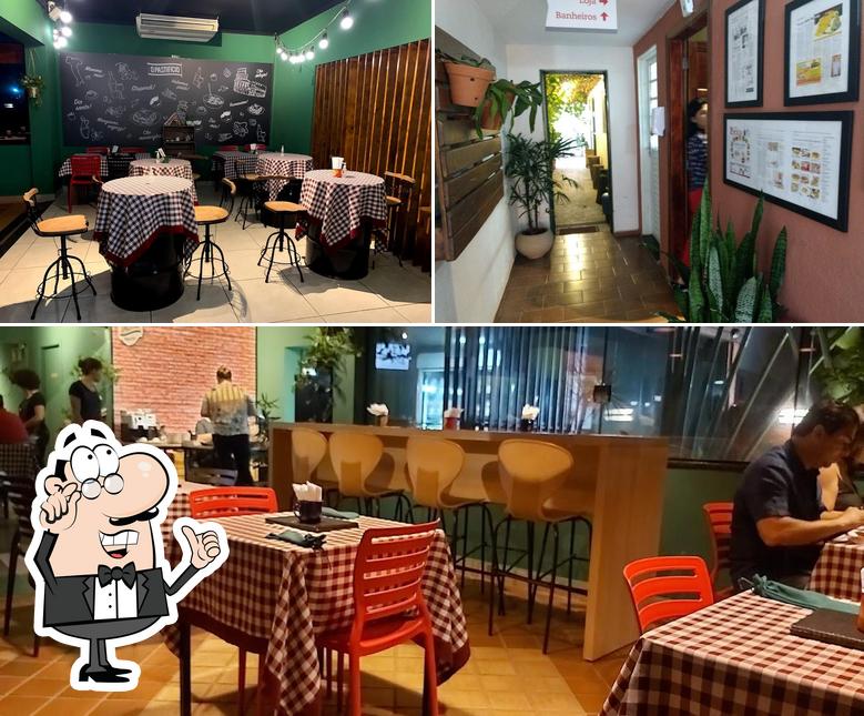 O interior do O Pastifício