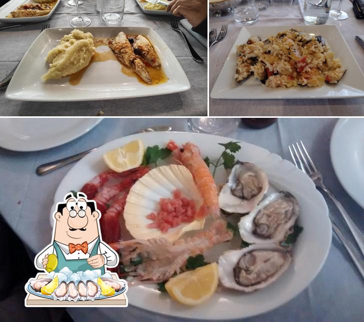 Gli ospiti di Ristorante La Viestana possono godersi diversi pasti di mare