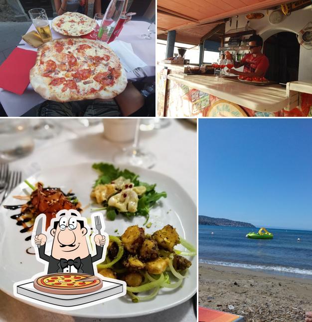 Scegli una pizza a Ristorante Pizzeria Stabilimento Balneare "La Goletta"