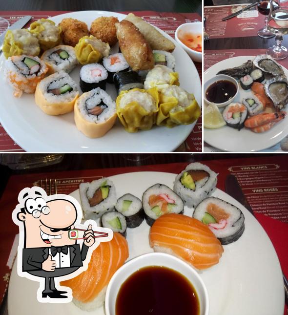 Essayez de nombreuses options de sushi