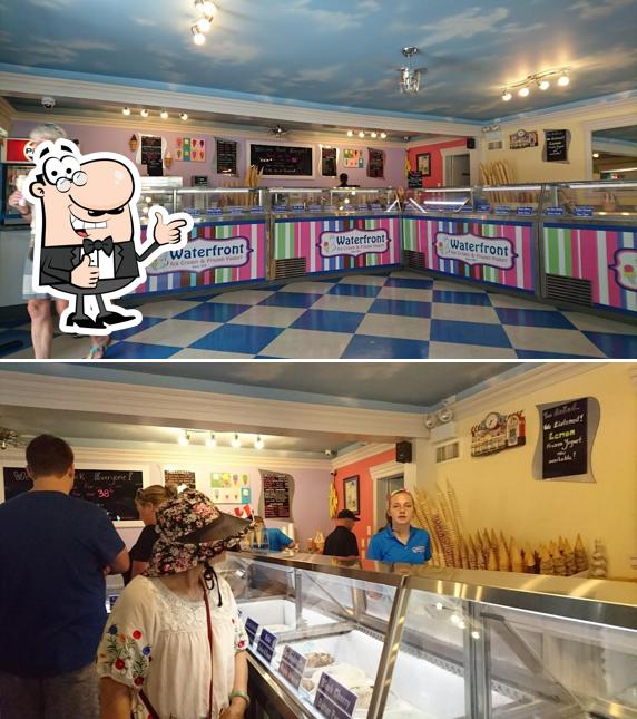Waterfront Ice Cream & Frozen Yogurt in Amherstburg Restaurant menu