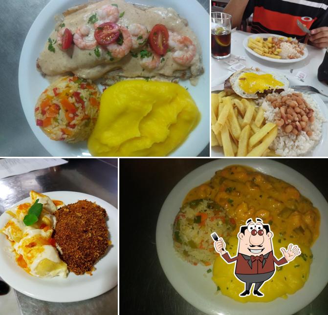 Platos en Café Bom Gosto
