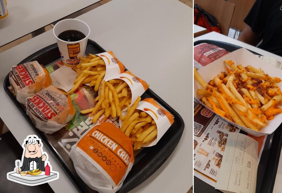 Prove batatas fritas no Burger King