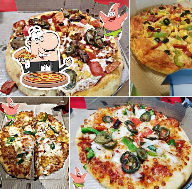 Pick different variants of pizza