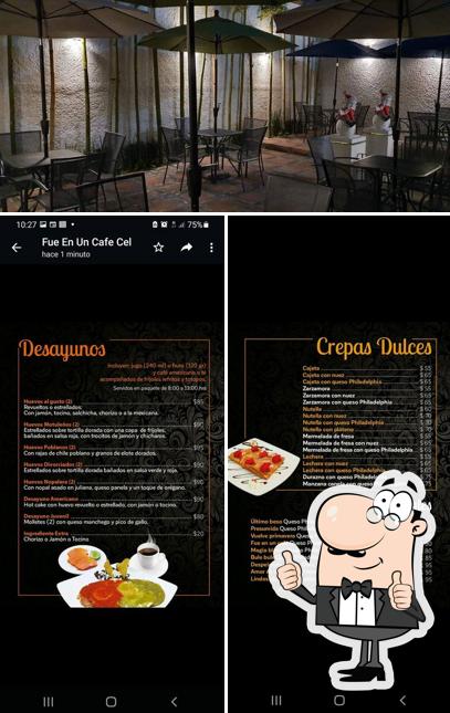 Fue en un café Cafetería y crepería, Mexico - Opiniones del restaurante