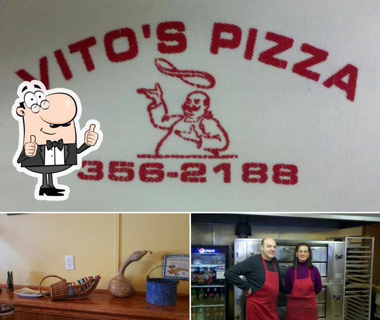 Это фотография пиццерии "Vito's Pizza"