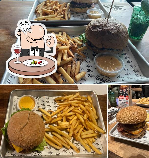 Еда в "3h's burger & chicken Essen"