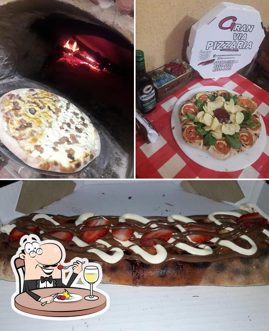 Comida em Granvia Pizzaria