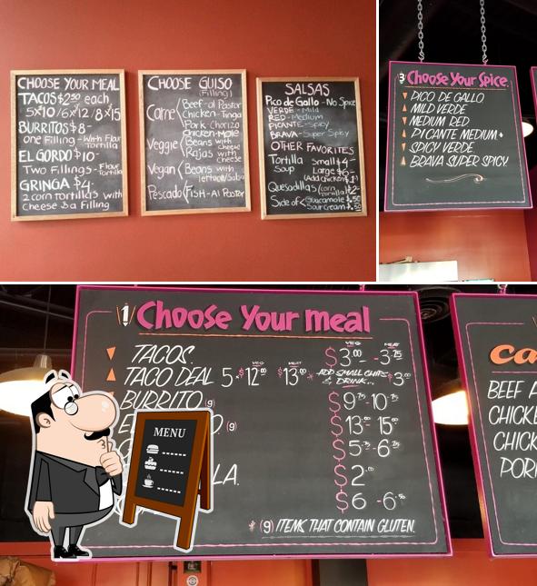 Découvrez le menu du jour sur le tableau