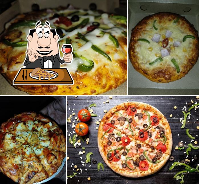 Try out pizza at Pizzaria Town