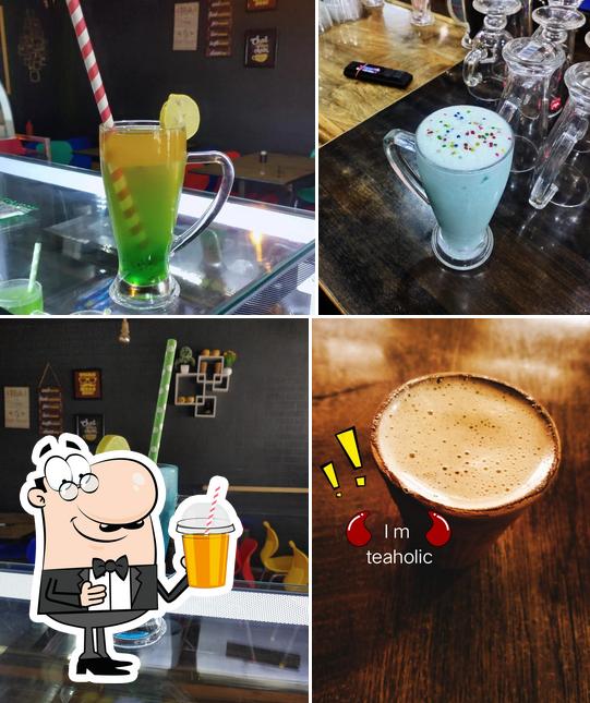 Enjoy a drink at The chai Adda
