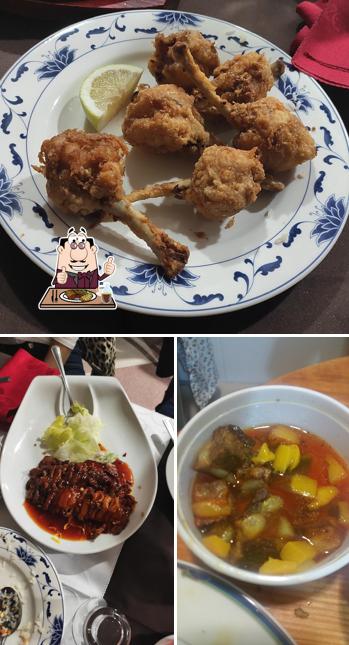 Elige un plato con carne en Restaurante Asiatico Zhen Bao