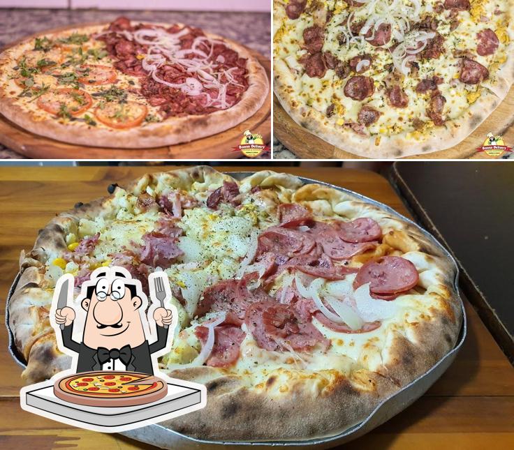 Experimente pizza no Bonna Pizza