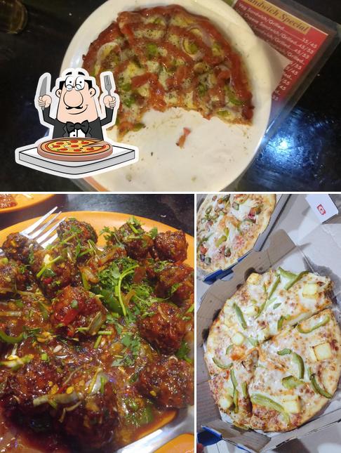 Try out pizza at Onelife coffee cafe