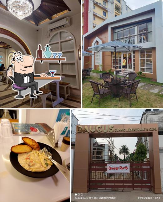 The interior of DAUCUS - Ethnic Restaurant & Cafe