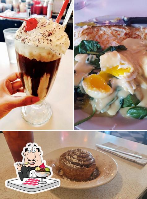 Luna Park Cafe serves a range of sweet dishes
