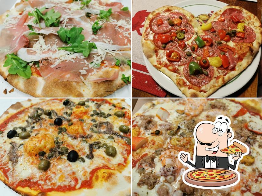 Get pizza at Pizzeria Cielo