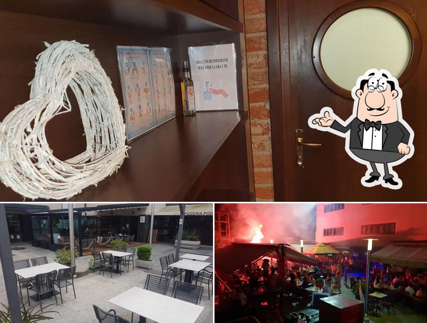 Dai un'occhiata agli interni di Pizzeria Podroom